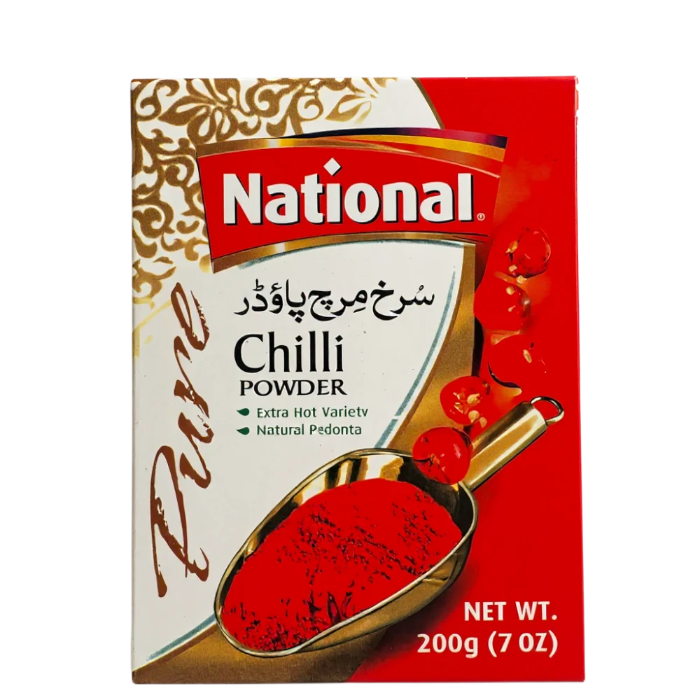 NATIONAL CHILLI POWDER 200G